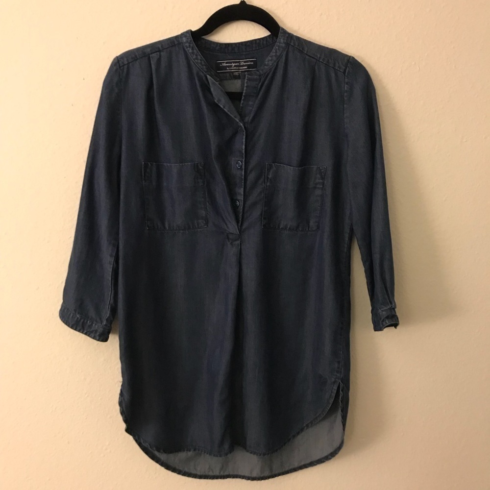 Avantgar Denim Blouse/Tunic